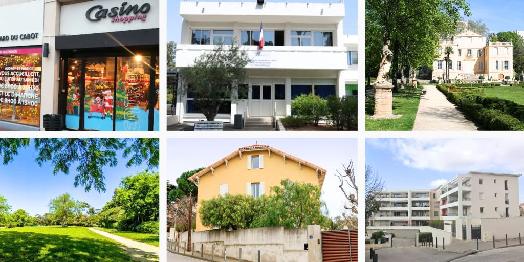 Vie de quartier à Le Cabot Marseille 9e – parcs, commerces, écoles et cadre résidentiel agréable